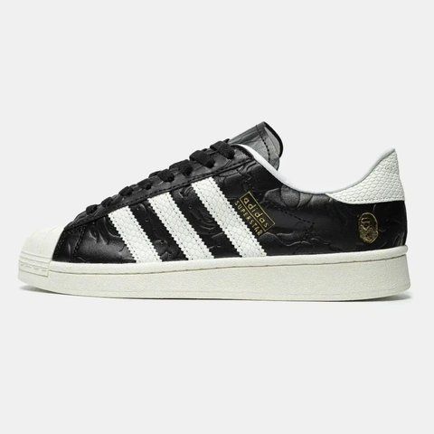 Adidas Superstar x A Bathing Ape Black White VZ19583 фото