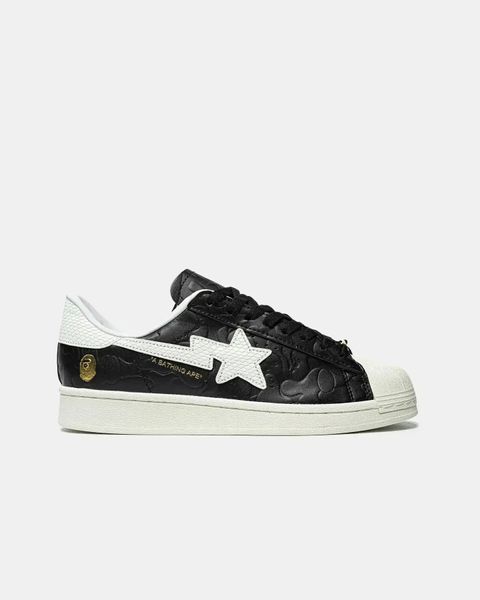 Adidas Superstar x A Bathing Ape Black White VZ19583 фото
