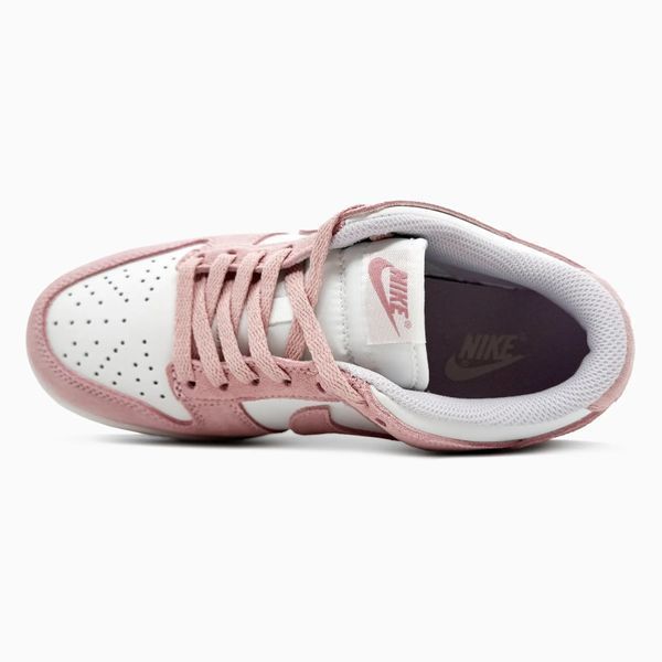 Nike SB Dunk Low Pink Suede White VZ20337 фото