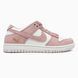 Nike SB Dunk Low Pink Suede White VZ20337 фото 2