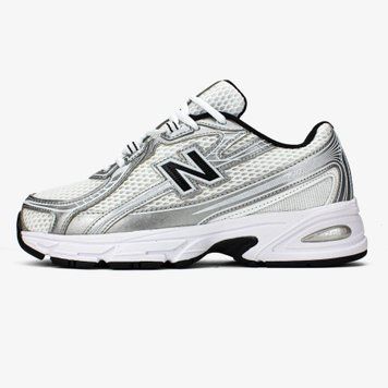New Balance 740 Silver White Black VZ20346 фото