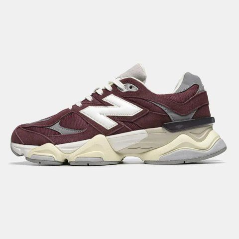New Balance 9060 Burgundy White Grey VZ18312 фото
