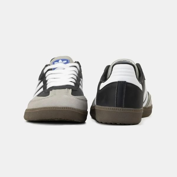 Adidas Samba OG Black Grey White Gum VZ19364 фото