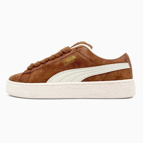 Puma Suede XL Brown White VZ20592 фото