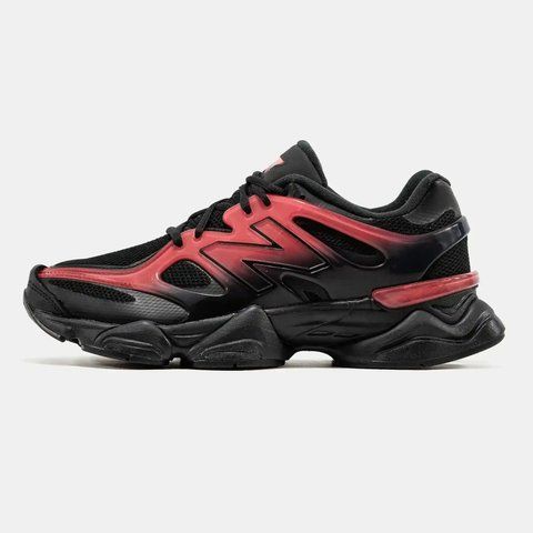New Balance 9060 Black Red Gradient VZ17868 фото