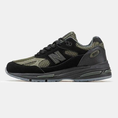 New Balance 991v2 x Stone Island Black Olive VZ17993 фото