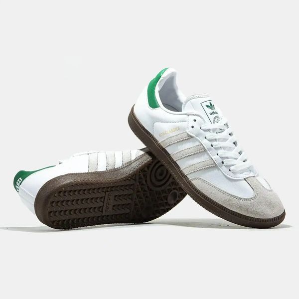 Adidas Samba x KITH White Green Gum VZ17571 фото