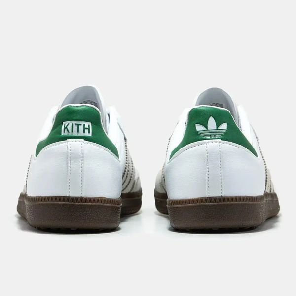 Adidas Samba x KITH White Green Gum VZ17571 фото