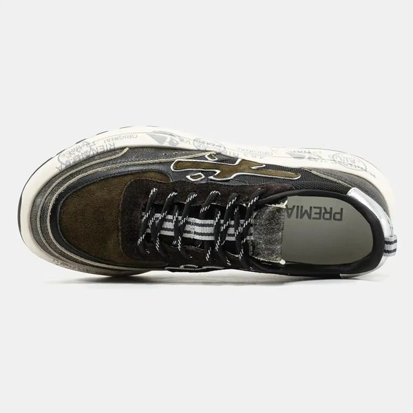Premiata Nous Olive Black Silver VZ19500 фото