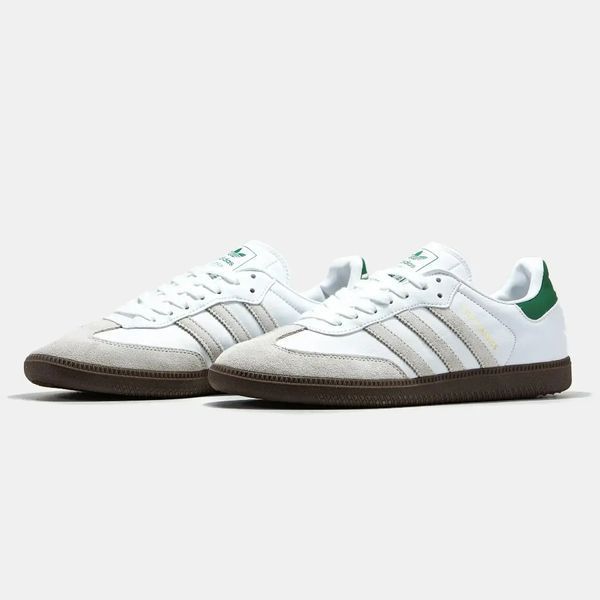 Adidas Samba x KITH White Green Gum VZ17571 фото