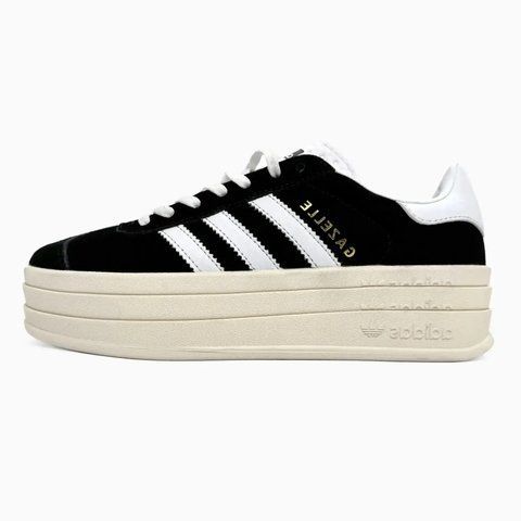 Adidas Gazelle Bold Black White VZ18369 фото