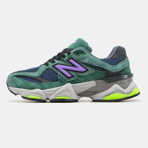 New Balance 9060 Green Purple Navy VZ17835 фото