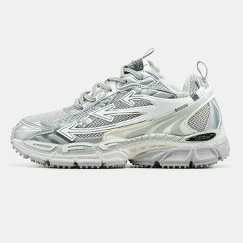Off-White ODSY-1000 &ldquo;Be Right Back&rdquo; Silver White VZ19336 фото
