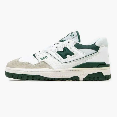 New Balance 550 White Green Grey VZ17959 фото