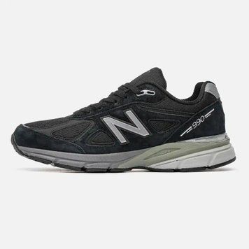 New Balance 990v4 Black Grey VZ18821 фото