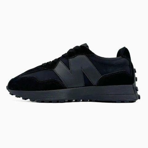 New Balance 327 Triple Black VZ18496 фото