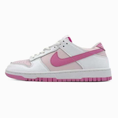 Nike Dunk Low White Pink VZ19878 фото