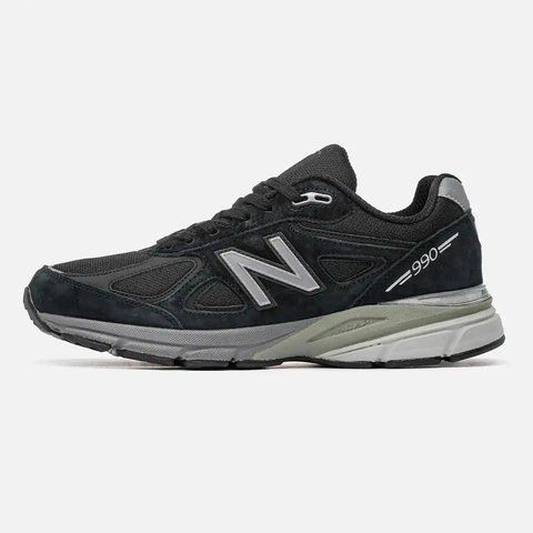 New Balance 990v4 Black Grey VZ18821 фото