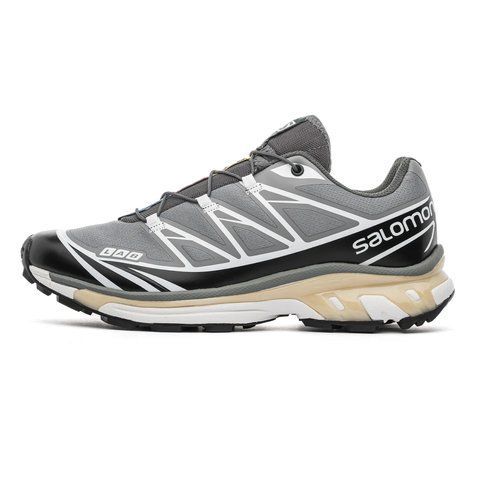 Salomon XT-6 Grey Black White VZ20115 фото