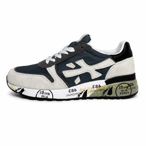 Premiata Mick Navy White Grey VZ20541 фото