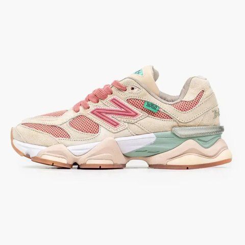New Balance 9060 Sea Salt Coral Pink VZ17830 фото