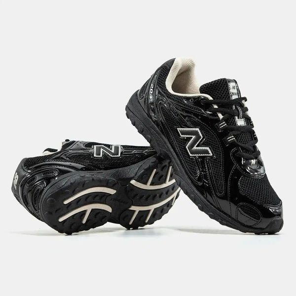 New Balance 204L Black Gloss Silver VZ19442 фото