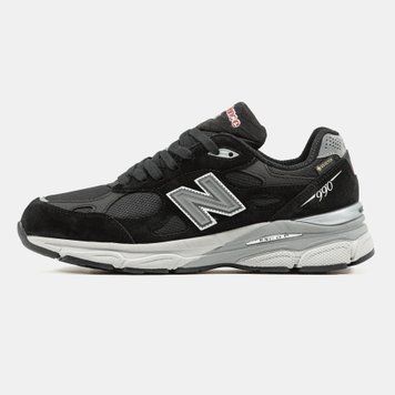 New Balance 990 Gore-Tex Black Grey White Термо VZ20964 фото