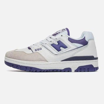 New Balance 550 White Purple VZ18813 фото