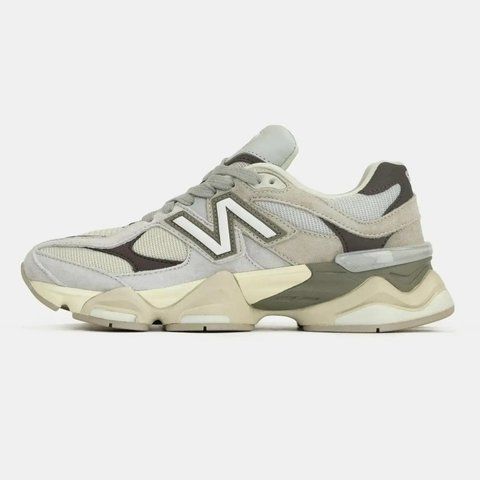 New Balance 9060 Grey Beige Olive VZ19744 фото