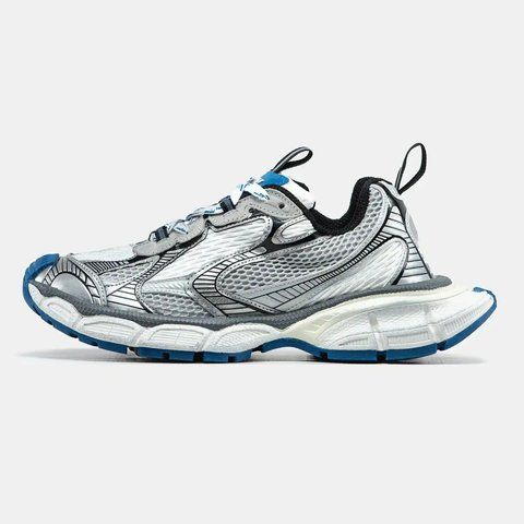 Balenciaga 3XL Silver Blue Black VZ17803 фото