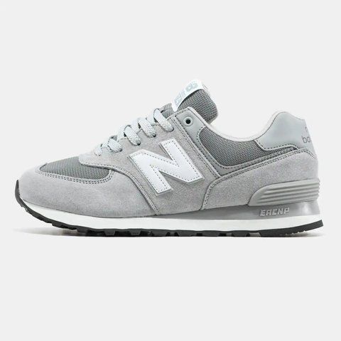 New Balance 574 Grey White VZ19539 фото