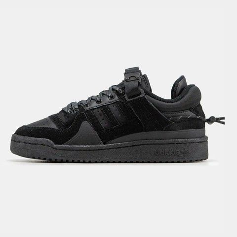 Adidas Forum x Bad Bunny Buckle Low &ldquo;Triple Black&rdquo; VZ17623 фото
