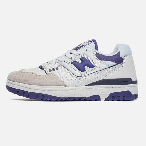 New Balance 550 White Purple VZ18813 фото