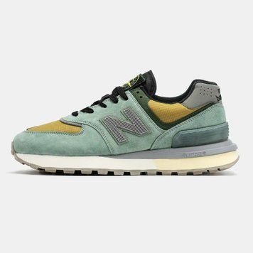 New Balance 574 x Stone Island Green Mustard Black VZ17963 фото