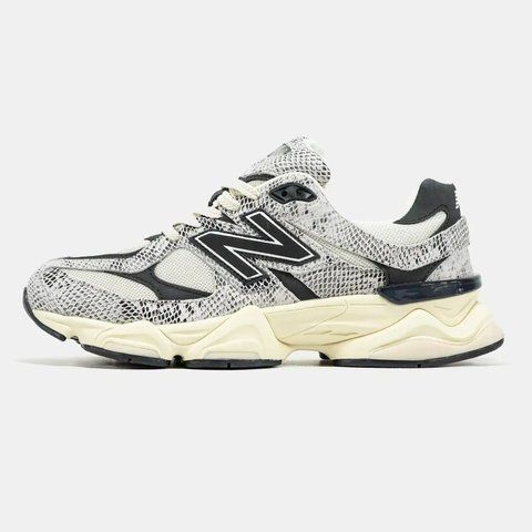 New Balance 9060 Snakeskin Black Cream VZ17867 фото