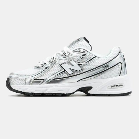 New Balance 740v2 White Silver Black VZ17974 фото