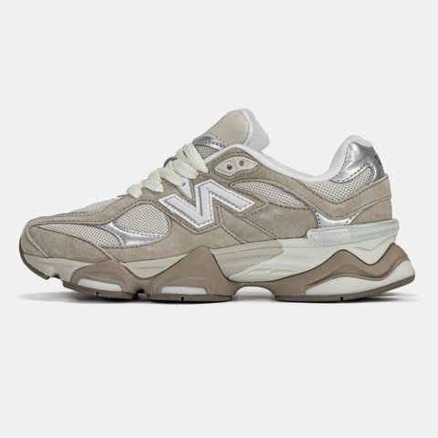 New Balance 9060 Beige Silver White VZ20382 фото