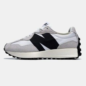 New Balance 327 White Black Grey VZ18297 фото