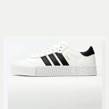 Adidas Samba Platform White Black VZ20349 фото