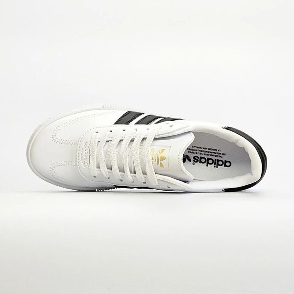 Adidas Samba Platform White Black VZ20349 фото