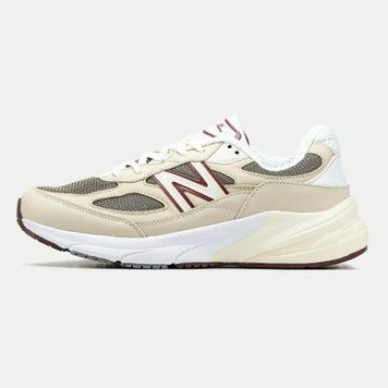 New Balance 990v6 x Loro Piana Raw Cashew Red VZ18324 фото