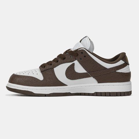 Nike SB Dunk Low Paisley Brown White VZ20454 фото