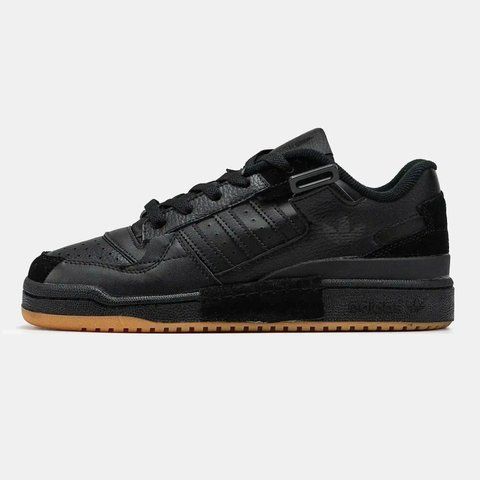Adidas Forum 84 Low Triple Black Gum VZ17560 фото