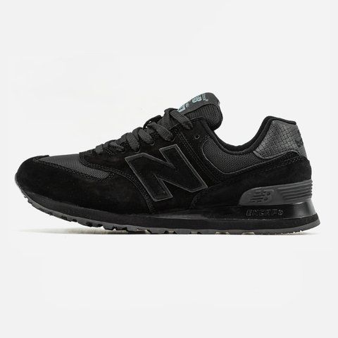 New Balance 574 Black Phantom VZ20829 фото