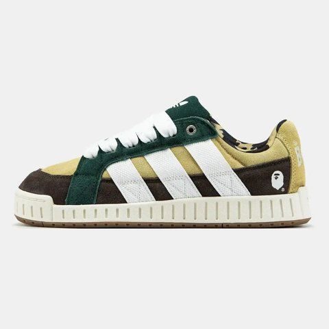 Adidas LWST x Bape Green Brown White VZ17579 фото