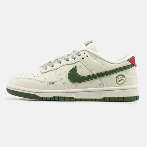 Nike SB Dunk Low White Green Red VZ20005 фото