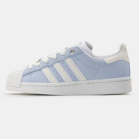 Adidas Superstar Light Blue White VZ19951 фото