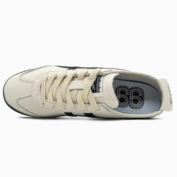 Onitsuka Tiger Mexico 66 White Black Gold VZ19029 фото