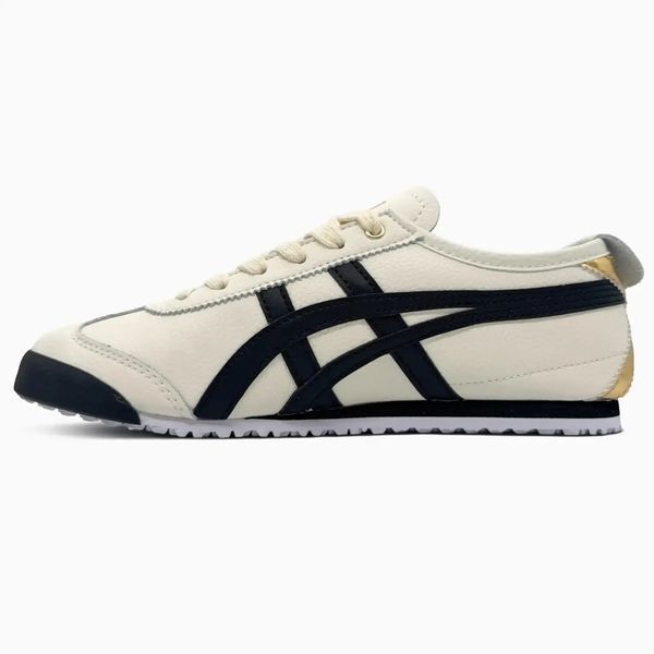 Onitsuka Tiger Mexico 66 White Black Gold VZ19029 фото
