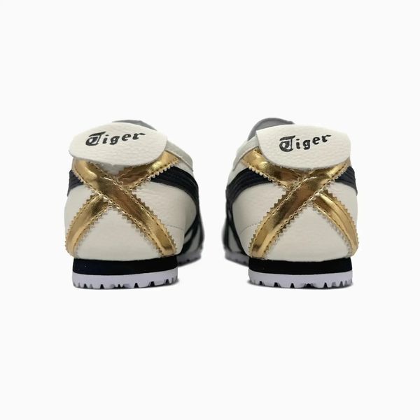 Onitsuka Tiger Mexico 66 White Black Gold VZ19029 фото